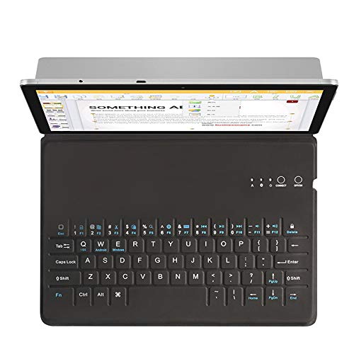 Fullfun Original Magnetic Bluetooth Touchpad Tablet Keyboard for VOYO I8 Plus I8 Max Black