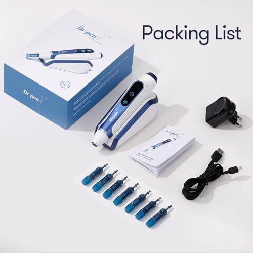 Dr. pen Ultima A11 Micro Needling Pen with Intelligent Sensor Base, Comfortable Wireless Design, Ideal for Beauty Salons & Home