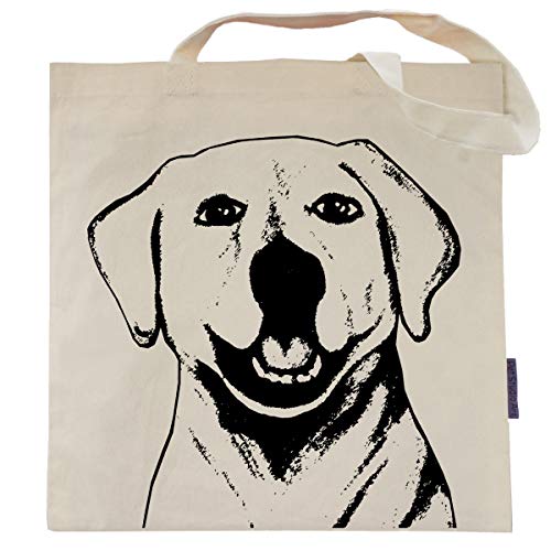 Lewis the Labrador Tote Bag by Pet Studio Art
