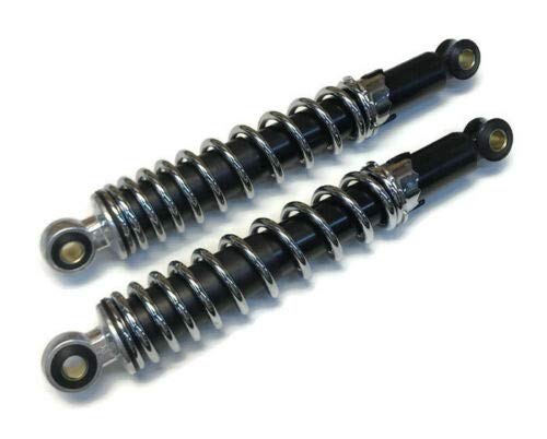 2 Adjustable Shocks 12" Length 12mm ID - Minibike Mini Bike Go Kart Cart Go-Cart