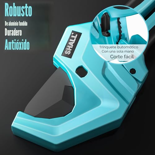 SHALL 2.5"(63mm) Plastic Pipe Cutter, PVC Cutter, 63mm OD PEX, PVC and PPR Plastic Pipes, High Quality Plastic Pipes