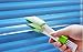 Mini Duster for Car Air Vent, 1PC Window Blind Brush Dust Cleaner Keyboard Dust Collector Window Shades Blinds Jalousie Shutter Cleaners (White)