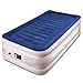 BFULL Air Mattress Thicken Inflatable No Leakage Airbed Portable Air Mattress with Built-in Electric Pump,Durable,Easy to Store and Install,190x99x46cm,Air Mattress Twin Size(Blue)