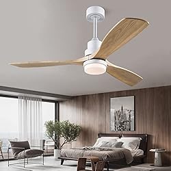 BOJUE 60” Ceiling Fans with Light Remote