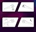 Waterproof 10 frequency Vibrating Vagina and anal beads Massager Vibrator Female Masturbation Pleasure Sex Toys, Waterproof Female Vibrator (Black)