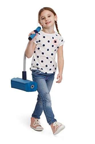 Foam Pogo Stick Jumper for Kids by New Bounce|100% Safe, Bouncy Toy for Toddlers|Fun Foam Hopper for Children|Squeaks with Each Hop|Great Gift for Girls and Boys (Blue)