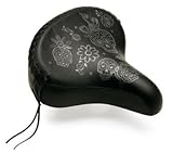 Electra Sugar Skulls Saddle (Black)