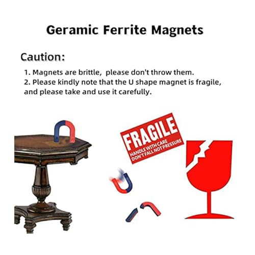 Magnets for Kids Classroom Students Education Science Experiment Kid Magnets Kit Set Including Bar/Ring/Horseshoe Magnets/Compass/Iron Filings