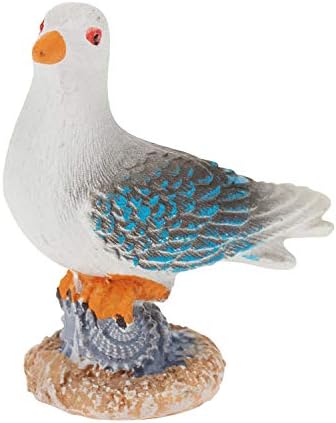 Amazon De Miniaturtier Deko Mowe 5 Cm Kuste Vogel Mini Strand