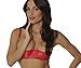 Empire Intimates Satin Shelf Bra w Open Quarter Cups Show Nipples - D Cup 4116D