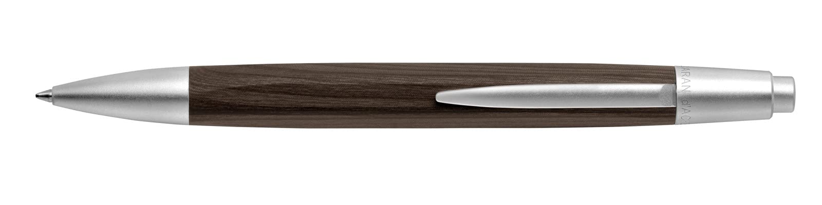 Caran D'ache Alchemix Chrome Matt Ballpoint Pen - Wenge