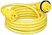 Marinco 199117 Cordset, 30A 125V, 25', Yellow