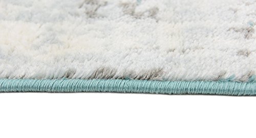 Unique Loom Sofia Collection Turquoise 9 x 12 Area Rug (9' x 12')