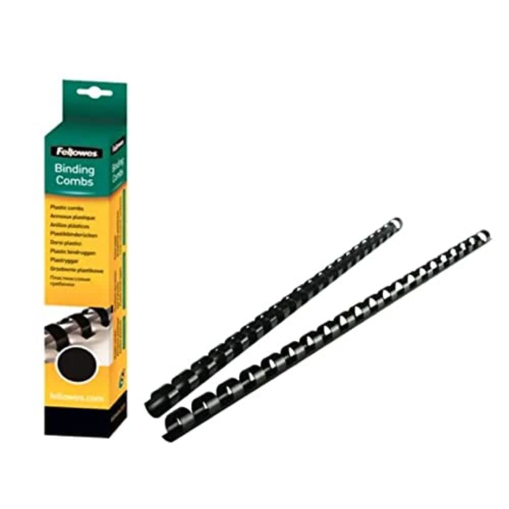 FELLOWES Binding Comb 28MM BLK PK50