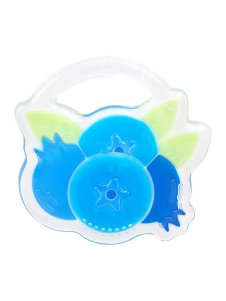 Mee Mee Multi-Textured Soft Silicone Teether (Blue)