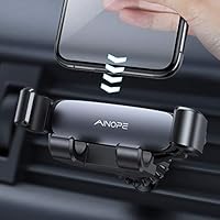 AINOPE Car Phone Holder Mount, Gravity Phone Holder for Car Vent with Upgraded Hook Clip Auto Lock Hands Free Air Vent...