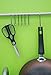 RuiLing 12-Pack Size Medium Flat S Hooks Heavy-Duty Genuine Solid 304 Stainless Steel S Shaped Hanging Hooks,Kitchen Spoon Pan Pot Hanging Hooks Hangers Multiple uses.