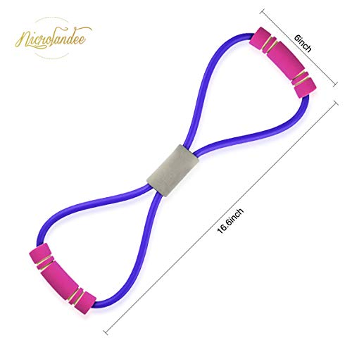 NICROLANDEE-Pulling-Exercise-Rope-8-Shaped-Fitness-Pulling-Rope-Yoga-Elastic-Rubber-Tension-Band-for-Fitness-Equipment-Supplies-4-Pcs