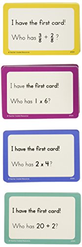 Teacher Created Resources I Have... Who Has...? Math Games Grade 3-4 (7819)