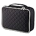 Ellis James Designs Extra Large Makeup Bag With Compartments - big makeup bag organizer, large cosmetic bag black, train case makeup bag large, huge makeup bag With Handle Travel Make Up Bag For Women