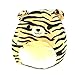 Squishmallow 8 inch Tiger Striped Bear Plush Pillow Toy Brown