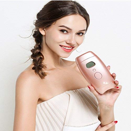 New Revolution at Home Use IPL Permanent Laser Hair Removal for 500,000 Flashes, LCD Epilator Electric 7-Speed Adjustment Automatic Sensing Pulsed Light Hair Painless for Body and Face (FDA Cleared)