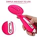 Tongue Vibrator for Clit G Spot Stimulation with Soft Silicone Ticklers for Women, PALOQUETH Innovative Oral Sex Simulator Licking Adult Toy 8 Strong Vibration Modes, Quiet Rechargeable Waterproof