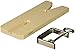 Euro Tool Plastic File Block and Clamp, 2-5/8 x 6-5/8 Inches - 416830, beige