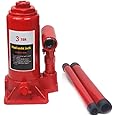 Vertical Hydraulic Jack 3ton (6000lb) for Car Tire Maintenance Manual Hydraulic Jack for Car Use