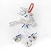 50 PCS 1 Inch/ 25mm Silver Christmas Jingle Bells Mini Small Bells Bulk for Festival & Party Decorations/DIY Craft