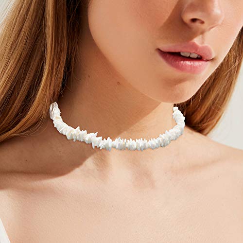 image for R HORSE 33 Pcs Shell Chokers Velvet Hair Scrunchies Set Shell Choker N