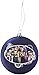 Doctor Who Kurt Adler Dr. Who Glass Disc Ornament, 100mm