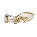 AUSWIND Antique Gold Brass&Crystal Soap Dish Net Wall Mounted Bathroom Accessory XH