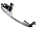 Exterior Chrome Right Passenger Side Outer Door Handle Compatible with Fiat 500 2007-2015 Parts