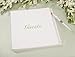 Darice Gold Etched Wedding Anniversary Party Guest Book with Pen