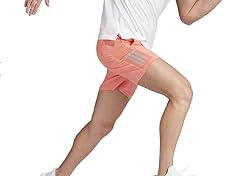 adidas Men's Own The Run Shorts, Coral