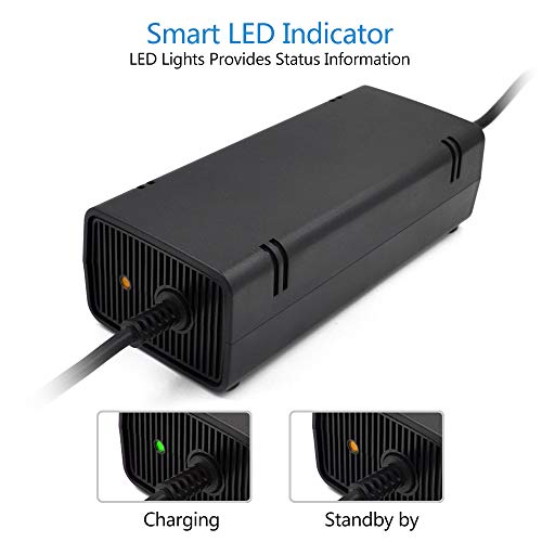 image for Xbox 360 Slim AC Adapter Power Supply Brick for Puning Power Supply 13