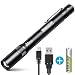 Pen Flashlight, BYBLIGHT Rechargeable Pen light with 150 Lumens CREE LED, Pocket EDC PenLight Flashlight with Adjustable Focus, IPX5 Water-Resistant, 2 Modes Inspection Light ¡­