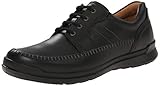 ECCO Men's Howell Moc Tie Oxford, Black, 46 EU/12-12.5 M US