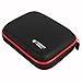Hermitshell Travel EVA Protective Case Carrying Pouch Cover Bag for Panasonic Lumix DMC TS6 TS30 FT6 FT30 SZ10 ZS45 TZ57 ZS35 TZ55 SZ8 LF1 Canon PowerShot SX710 SX610 SX700 HS G9 X D30 Color:Black