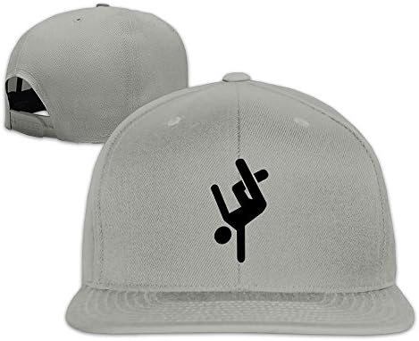 CapHat Break Dance Funny Signs Cool Flat Bill Baseball Snapback Cap Apparel