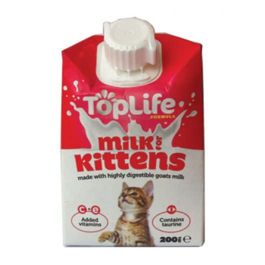 Top Life Formula Milk for Kittens (200ml) - Pack of 6