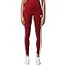 adidas Originals Women's 3-Stripes Leggings, Collegiate Burgundy, Medium