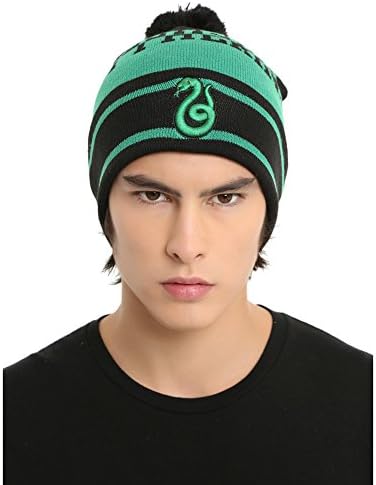 Harry Potter Pom Beanie | House Crest Collectors Edition (Gryffindor, Ravenclaw, Slytherin, Hufflepuff)