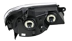 TRQ 2 Piece Headlight Assembly Set Driver