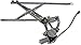 Dorman 741-717 Front Driver Side Power Window Regulator and Motor Assembly Compatible with Select Honda Models