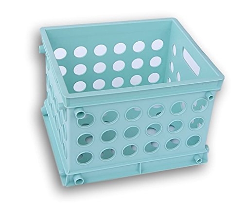 Sterilite Storage Organization Basket Crate (Spearmint)
