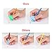 JARLINK Pencil Grips for Kids Handwriting, Aid Grip Trainer Posture Correction Finger Grip for Kids, Adults, Arthritis Designed for Righties or Lefties (6PCS)