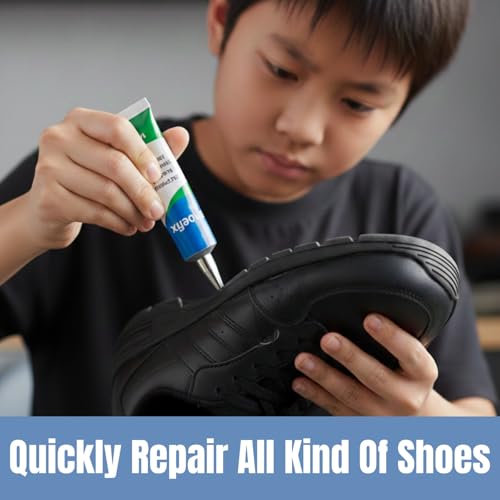 Primebly Instant Shoe Glue 17ml – Super Strong Flexible Shoe Repair Adhesive for Soles, Leather & Rubber | Shoes Sole Repair Glue, Waterproof & Quick Dry | لاصق أحذية قوي جداً مرن لإصلاح النعل والجلد