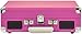 Crosley Cruiser Deluxe Vintage 3-Speed Bluetooth Suitcase Turntable, Pinkthumb 4